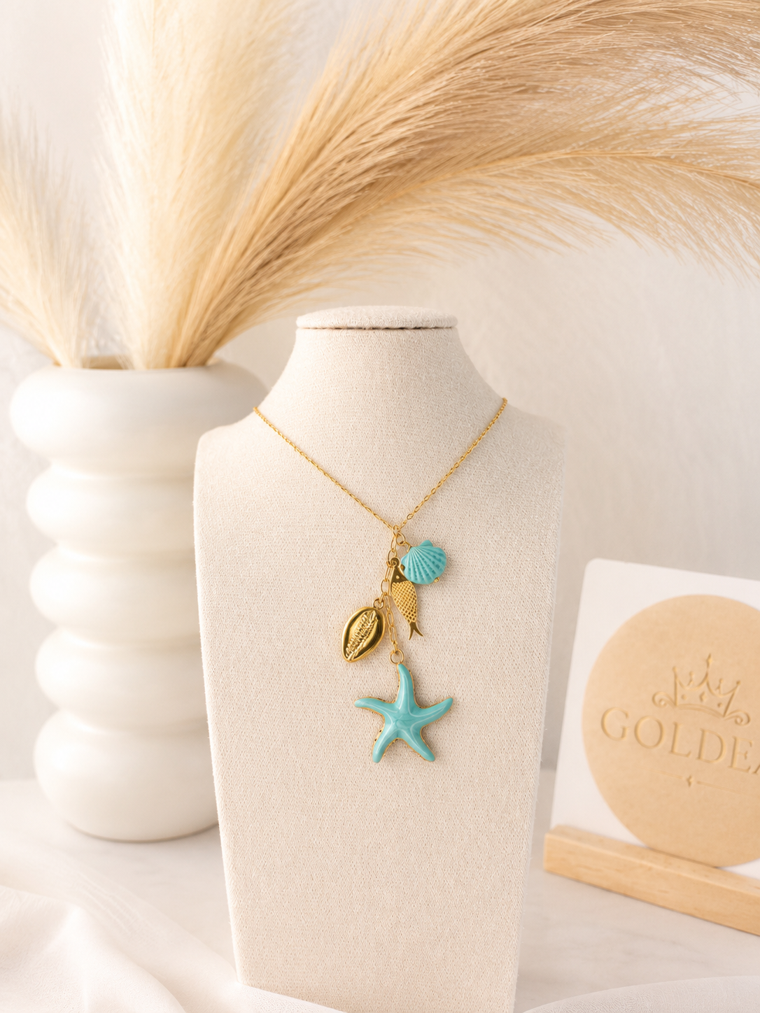 Collar Estrella Turquesa