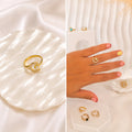 Anillo Eclipse Dorado