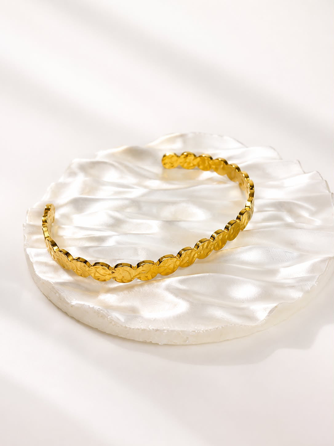 Pulsera Laurel Dorado