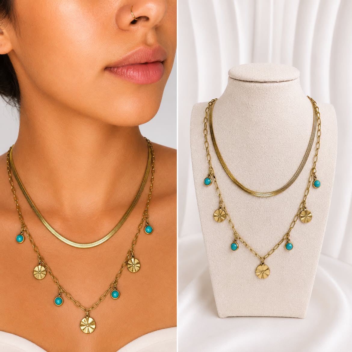 Collar Brisa Turquesa
