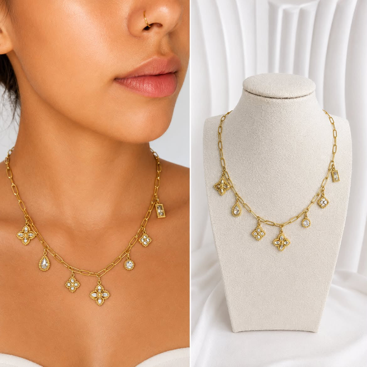 Collar Destellos de Cristal